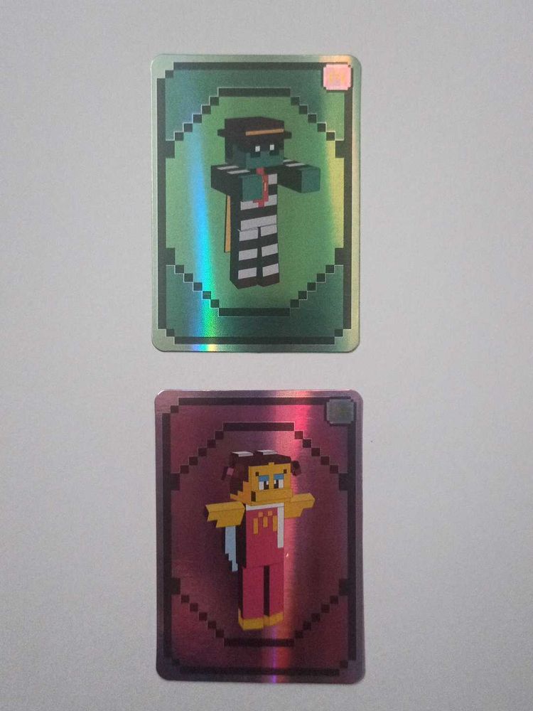 McDonald&#39;s Minecraft 2 Cards