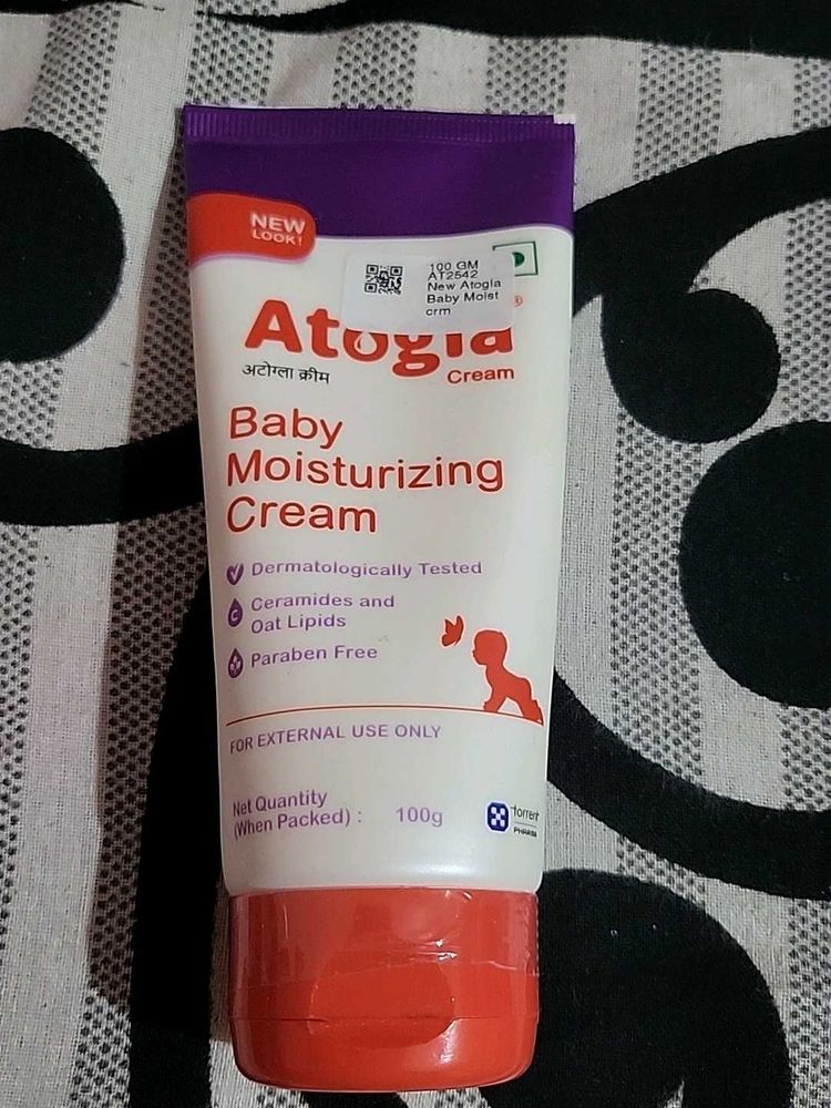 Atogla Baby Moisturizing Cream minimal used