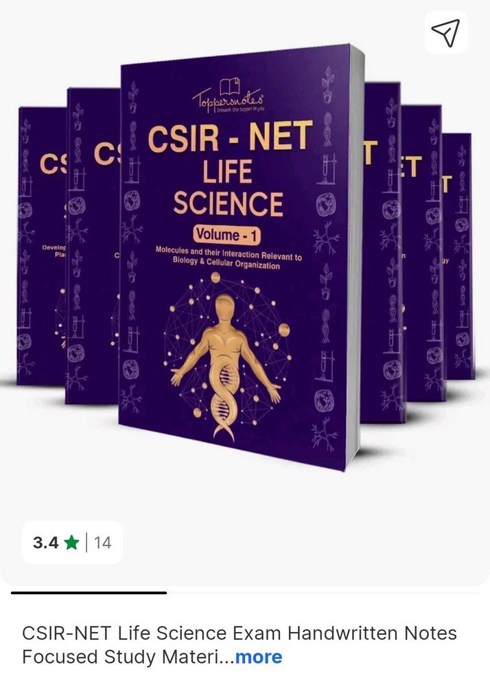 CSIR-NET Life Science Notes