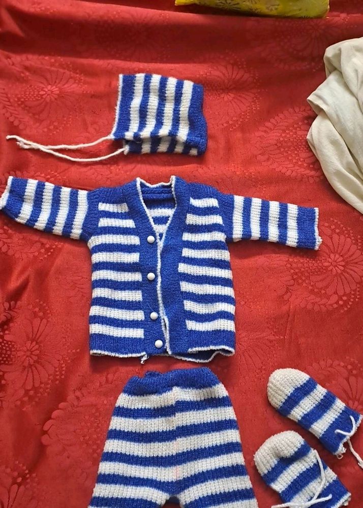 Newborn Baby Sweater Set