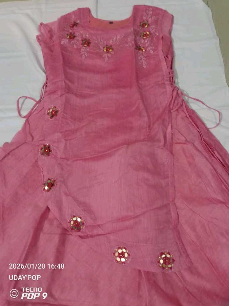 PINK KURTI AT CHEAP PRICE