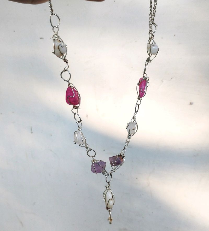 Crystal Chain Necklace