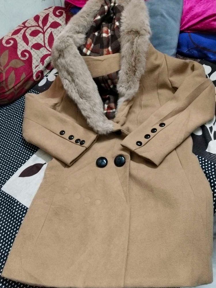 Woman Brown 🤎 Fur Coat 😍