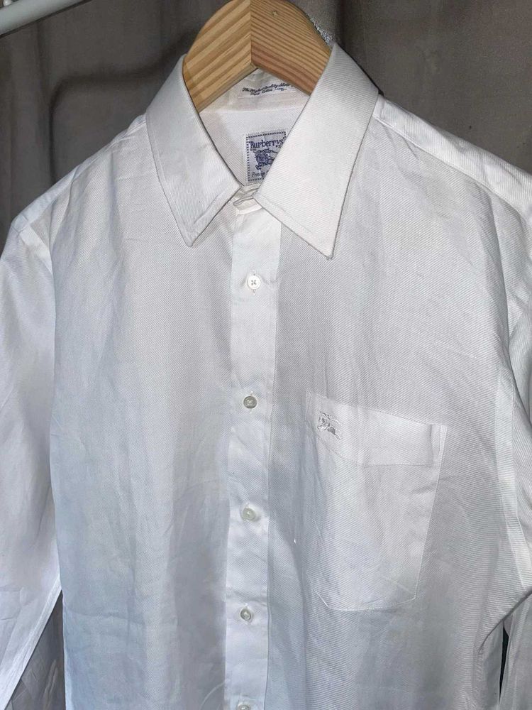 Burberry White Dress Shirt