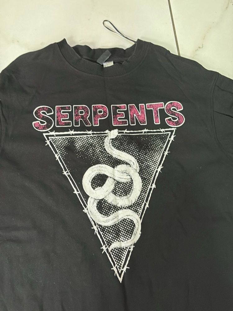 H&amp;M Serpents Graphic Dress