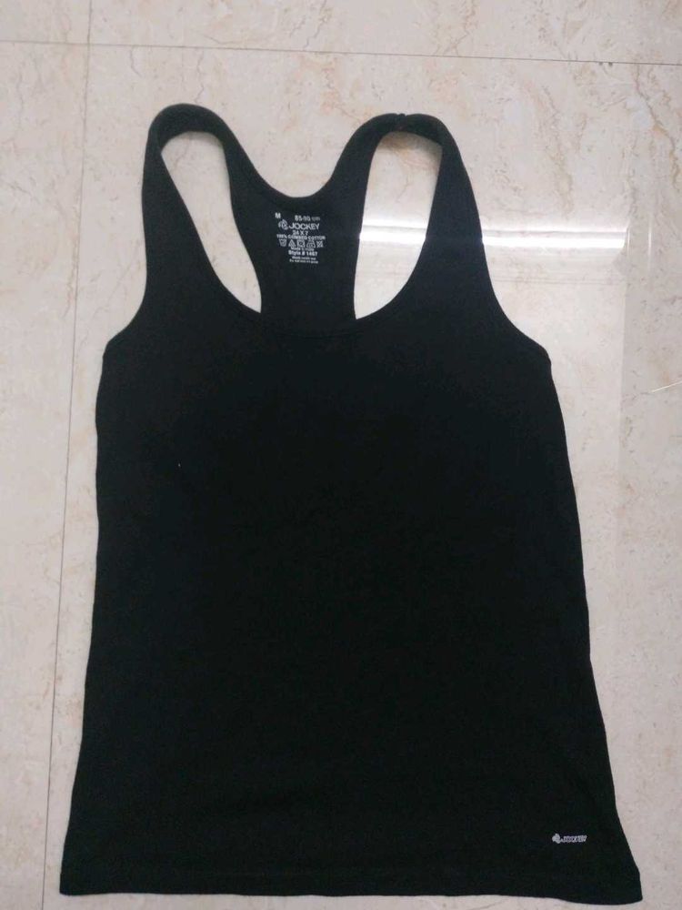 Jockey Black Active Tank Top - Size M