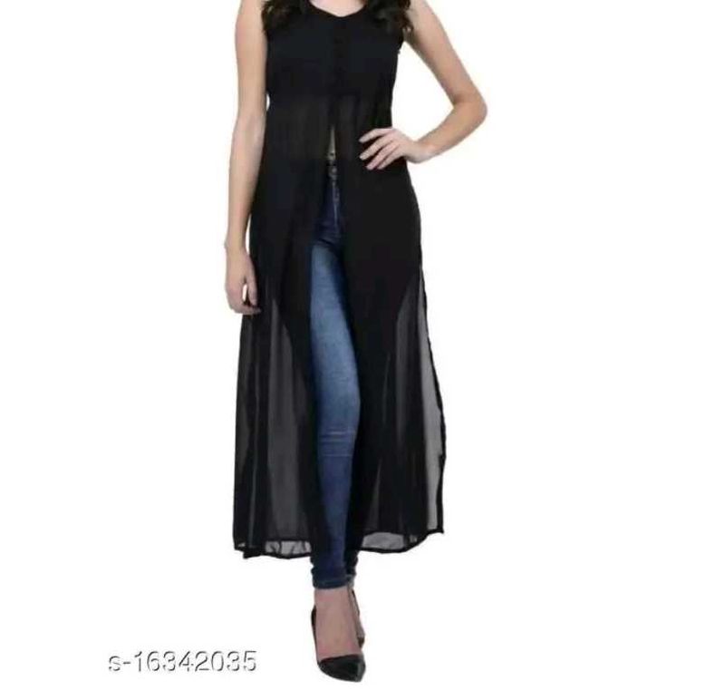 Black Sheer kurti