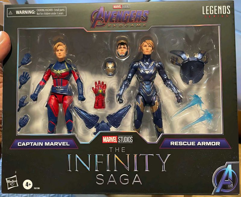 Captain Marvel &amp; Rescue Armor Infinity Saga