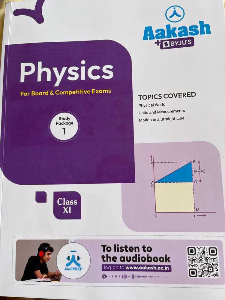 Aakash Byjus Physics Study Package 1