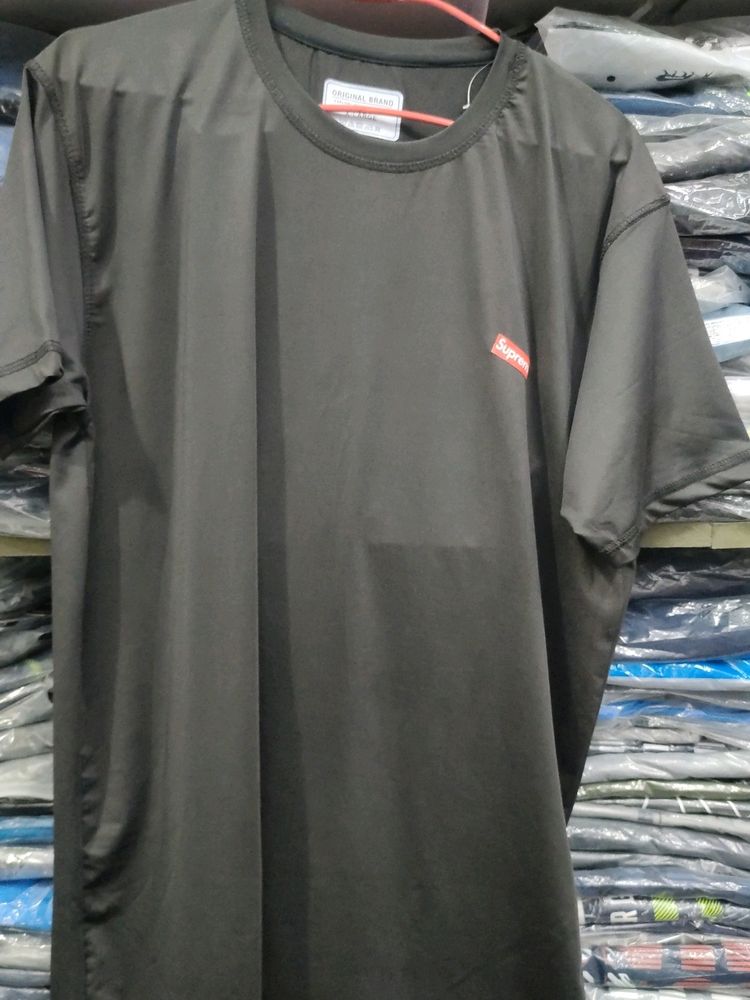 New T-shirt Round Neck Cotton T-shirt White Colour