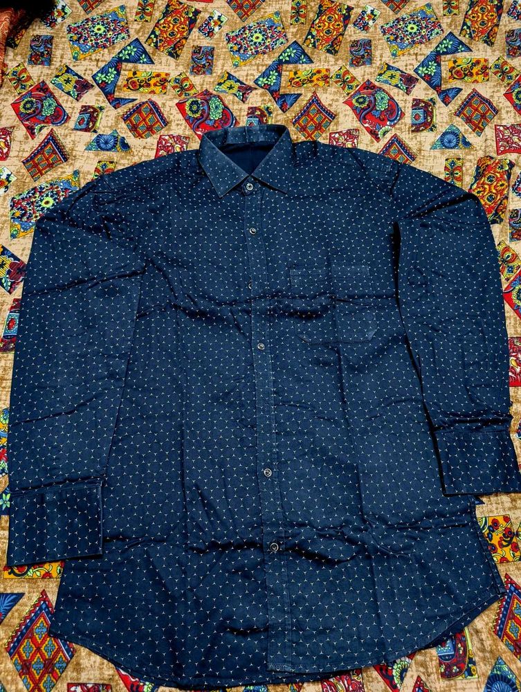 Navy Blue Shirt