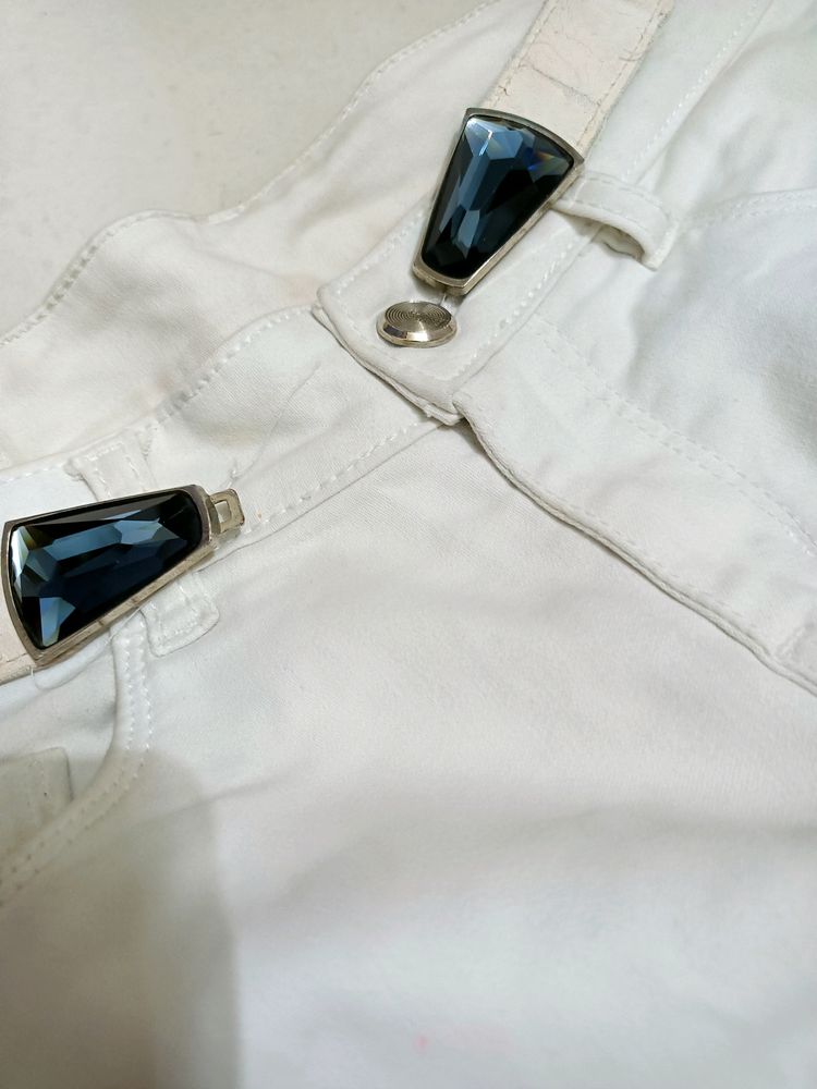 White Trouser For Women 🤍🍷