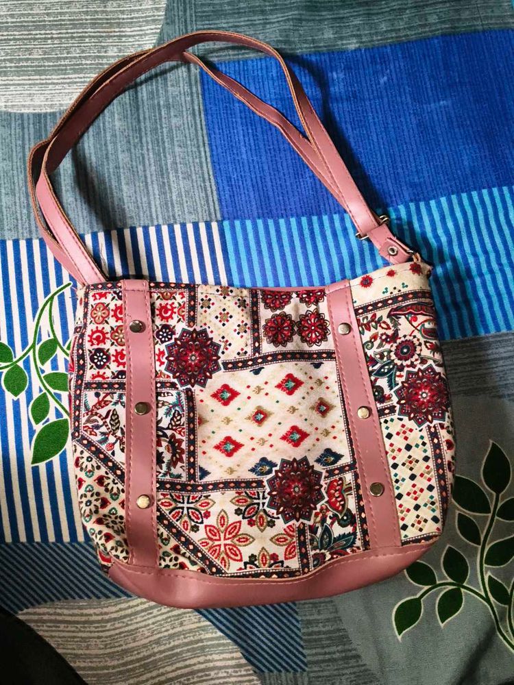 Vintage Floral Patchwork Bag ❤️