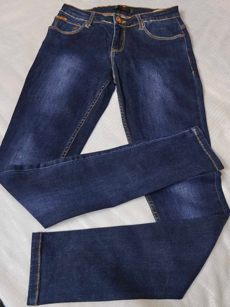 🆕 Vibe Dark Blue Slim Jeans