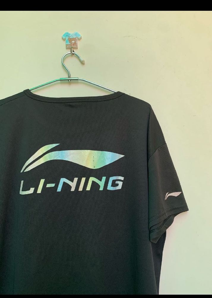 Li-Ning tee &amp; yellowe hoodie