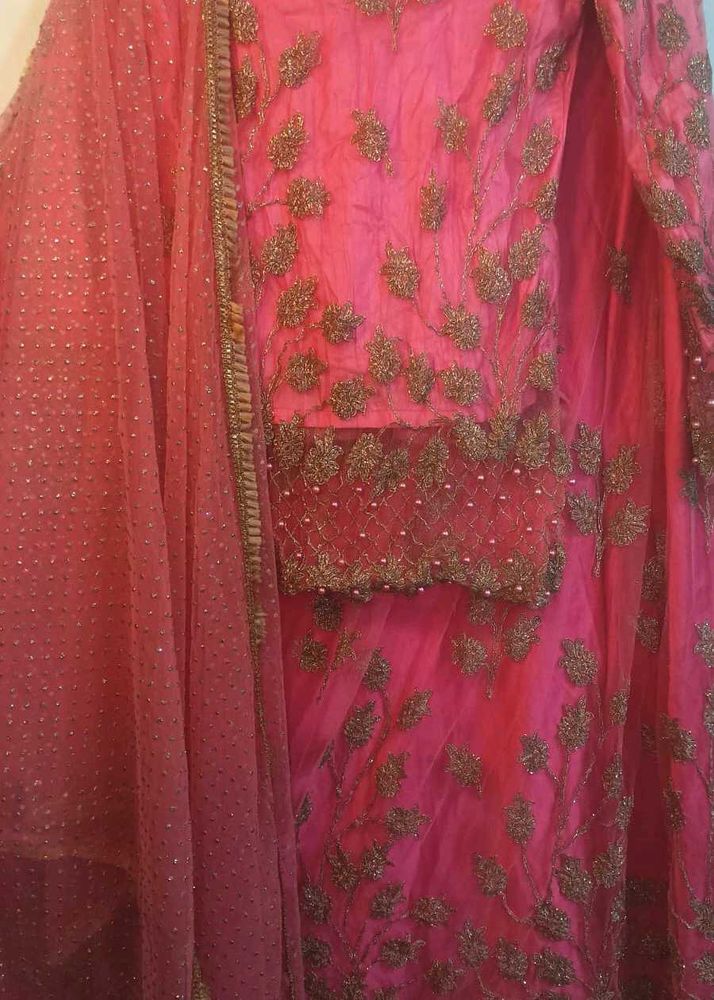 Lehenga And Choli With Dupatta