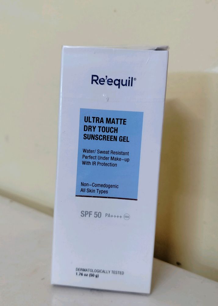 Re&#39;equil Drytouch Ultramatte Sunscreen