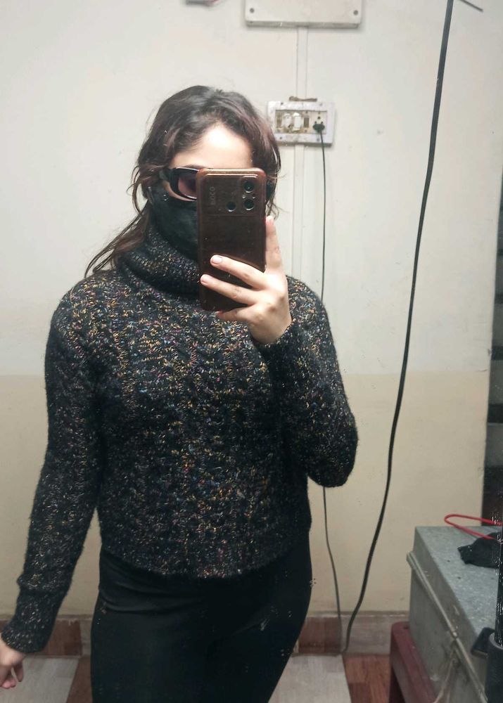 Cozy Knit Turtleneck Sweater