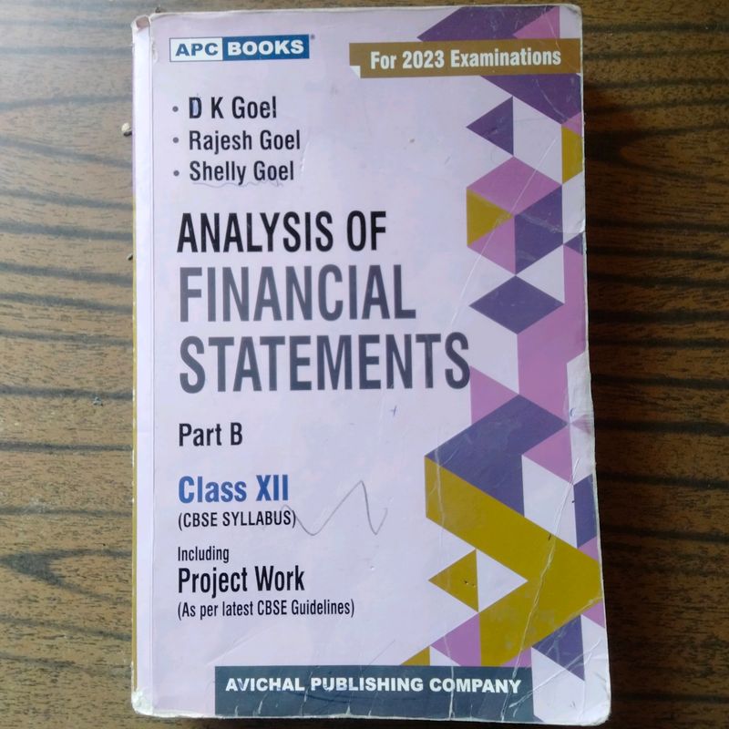 DK Goel Accountancy Part 3 Class 12