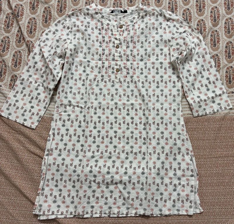 Zudio Pure Cotton Short Kurti