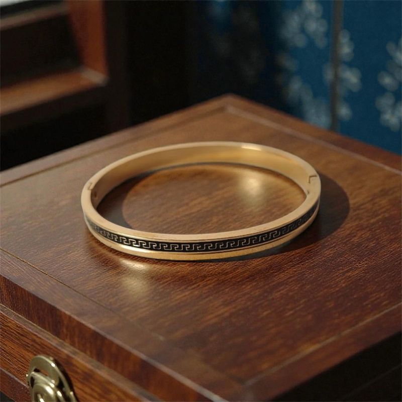 Gold-tone Bangle Bracelet