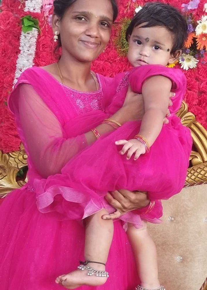 Pink Tulle Baby Dress