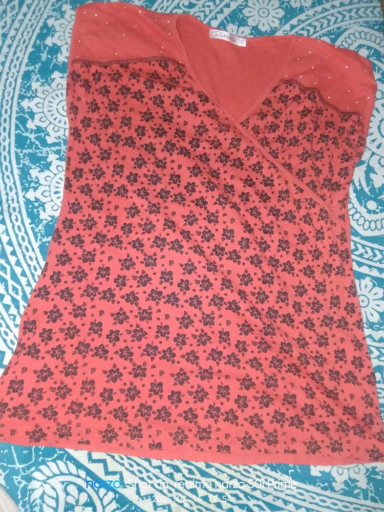Floral Print Top