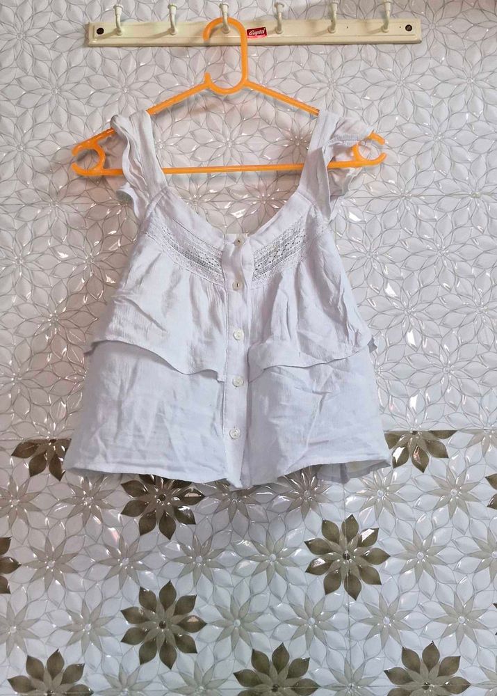 Flutter Sleeve Bottom Up Button Top 👚 👌