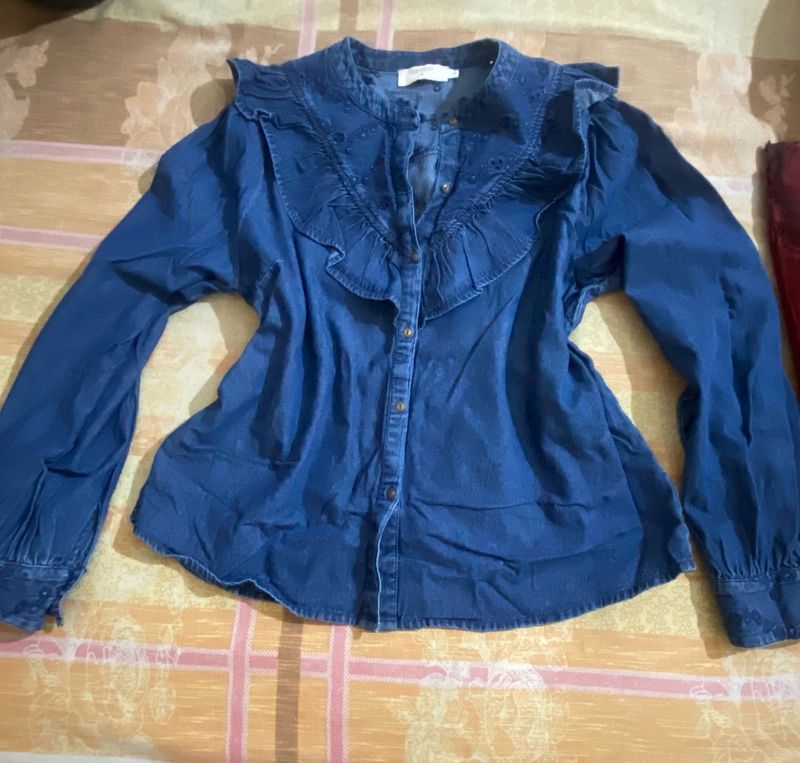 Denim Top