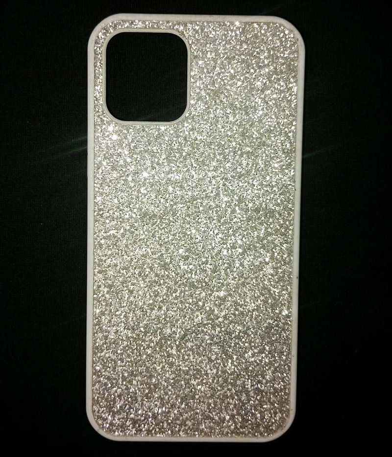 Sparkly Silver Glitter Phone Case