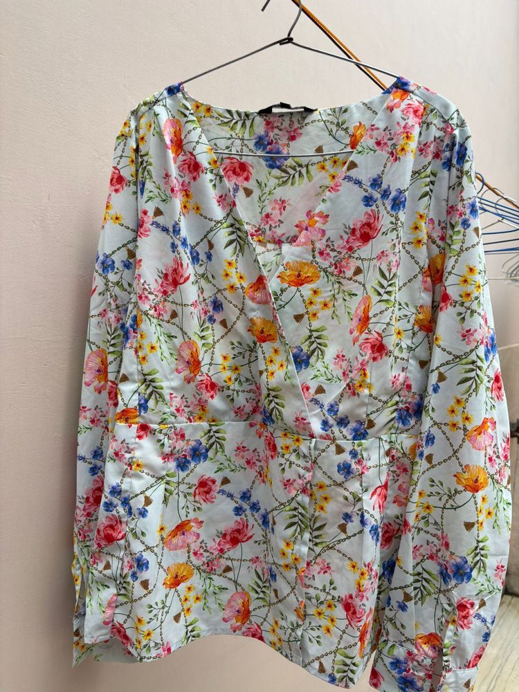 Floral Print Top