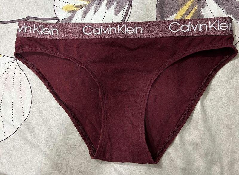 Calvin Klein Maroon Briefs