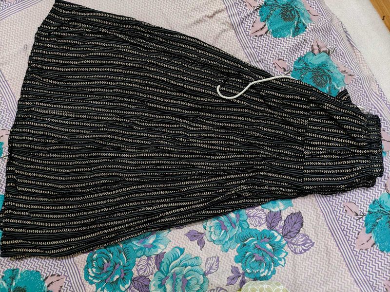 Striped Ethnic Flair Plazo