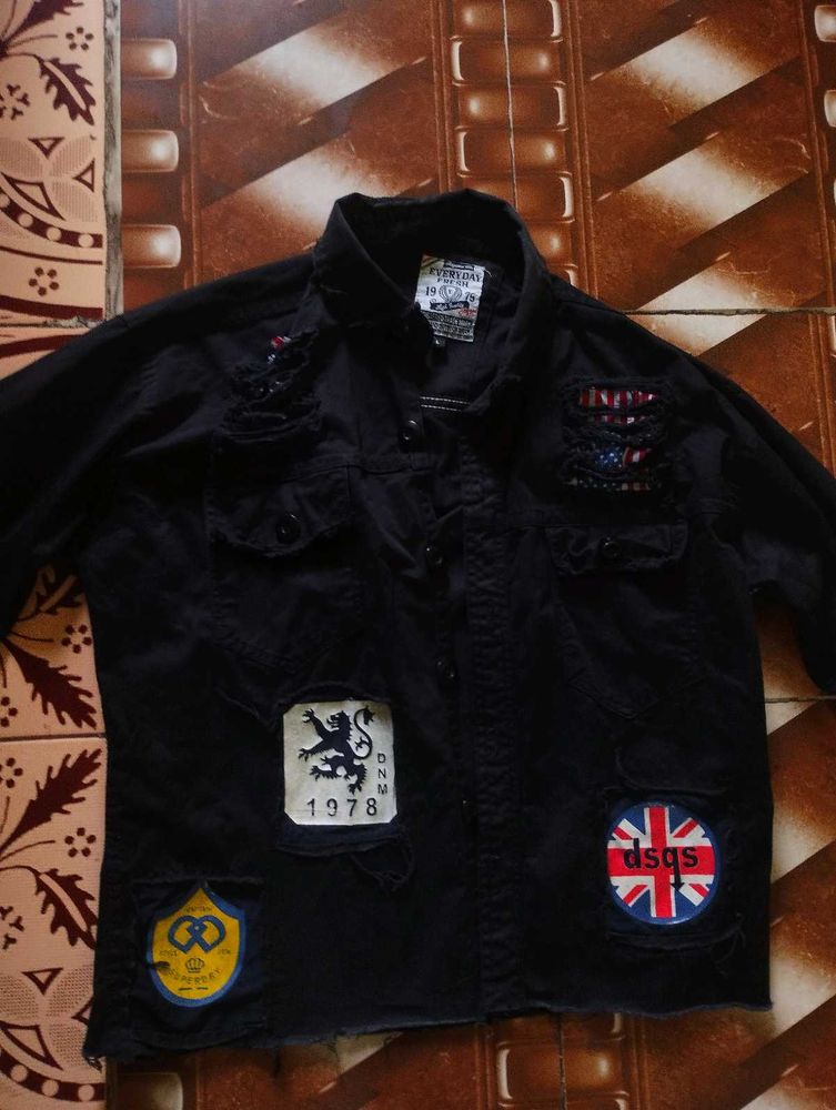 BLACK FUNKY JACKET