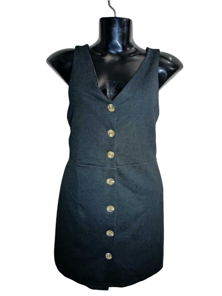Chic Button Down Mini Dress Size L &amp; XL