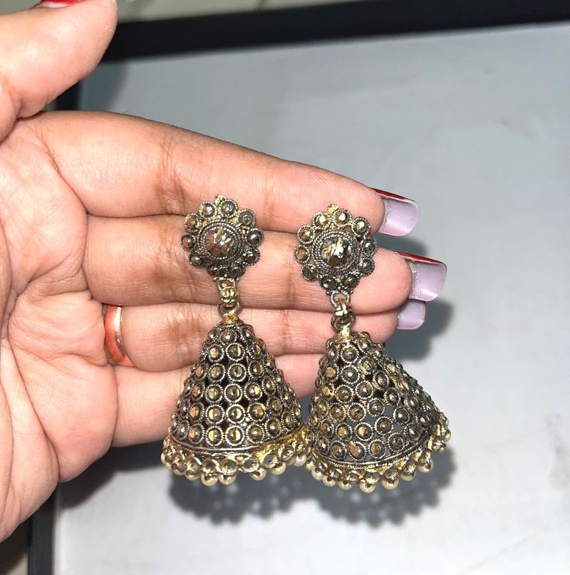 Ethnic Jhumka Earrings