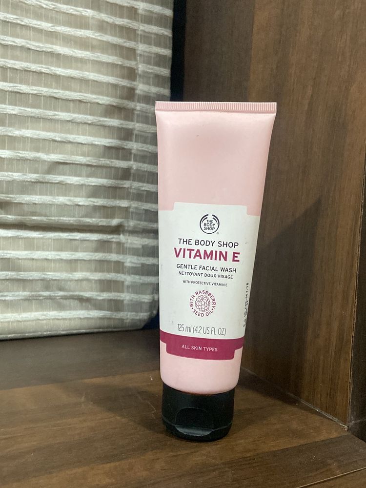 Face Wash - Vitamin E - The Body Shop - 100% Vegan