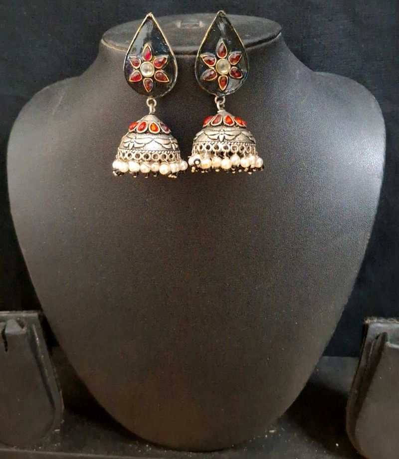 Minakari Jhumka
