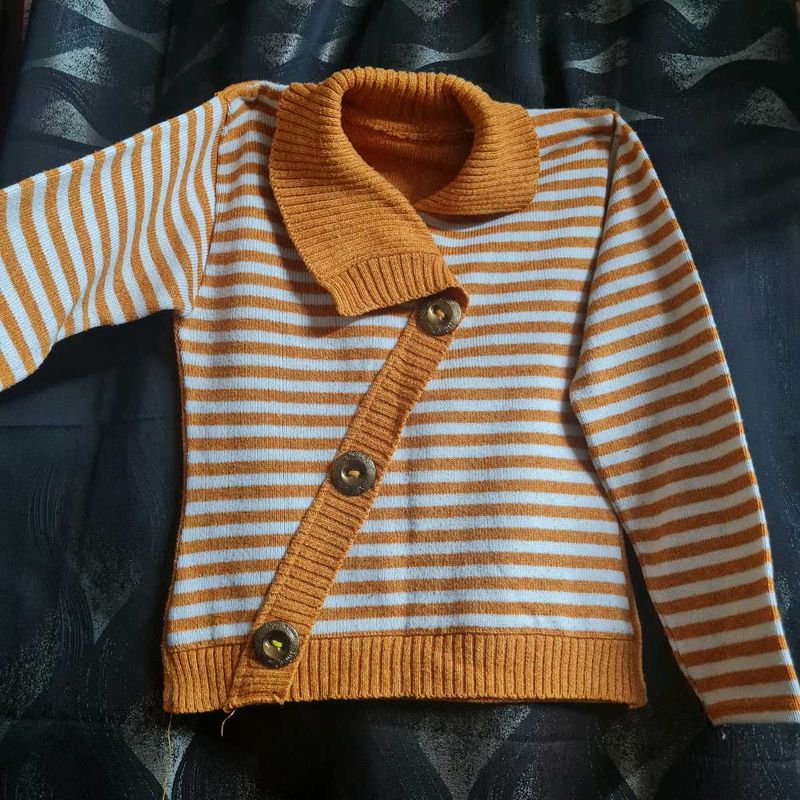 Striped Knit Sweater