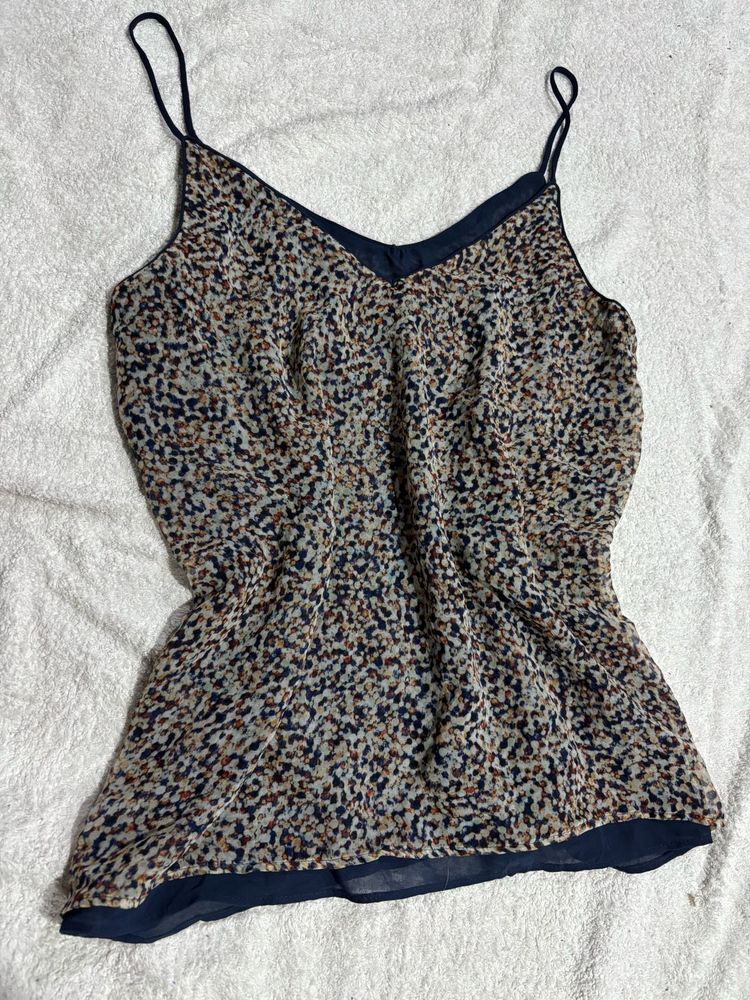 Floral Cami Top Zara