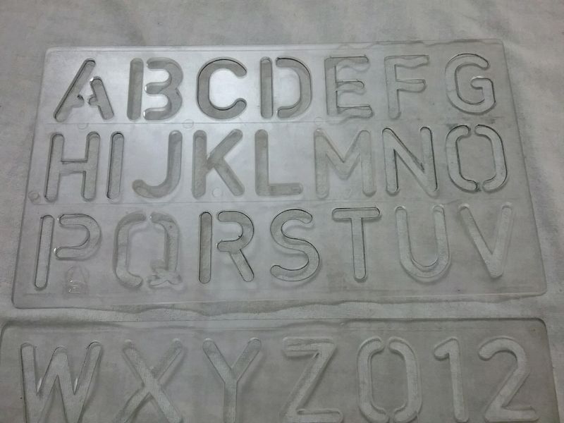 Letter Stencils