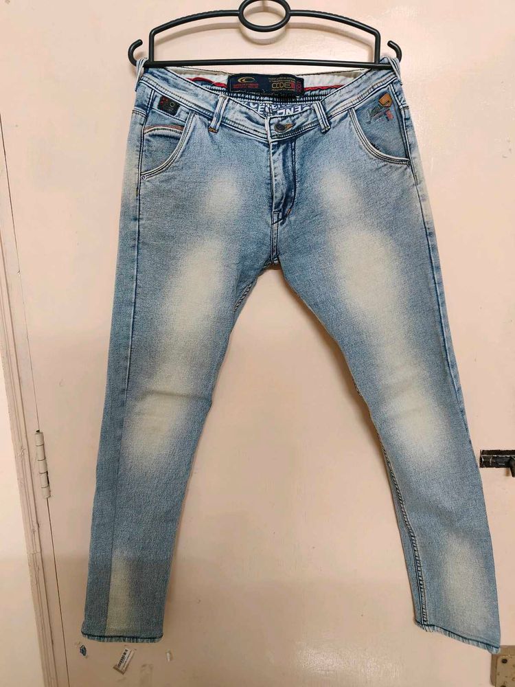 Light Wash Denim Jeans