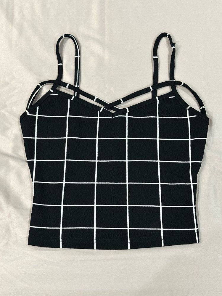 Crisscross Crop Top
