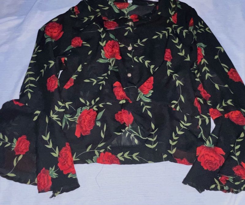 Floral Print Top