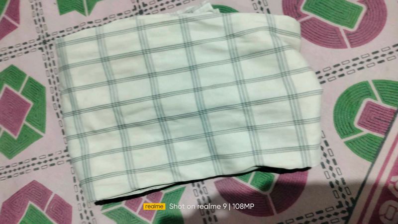 White Plaid Shirt