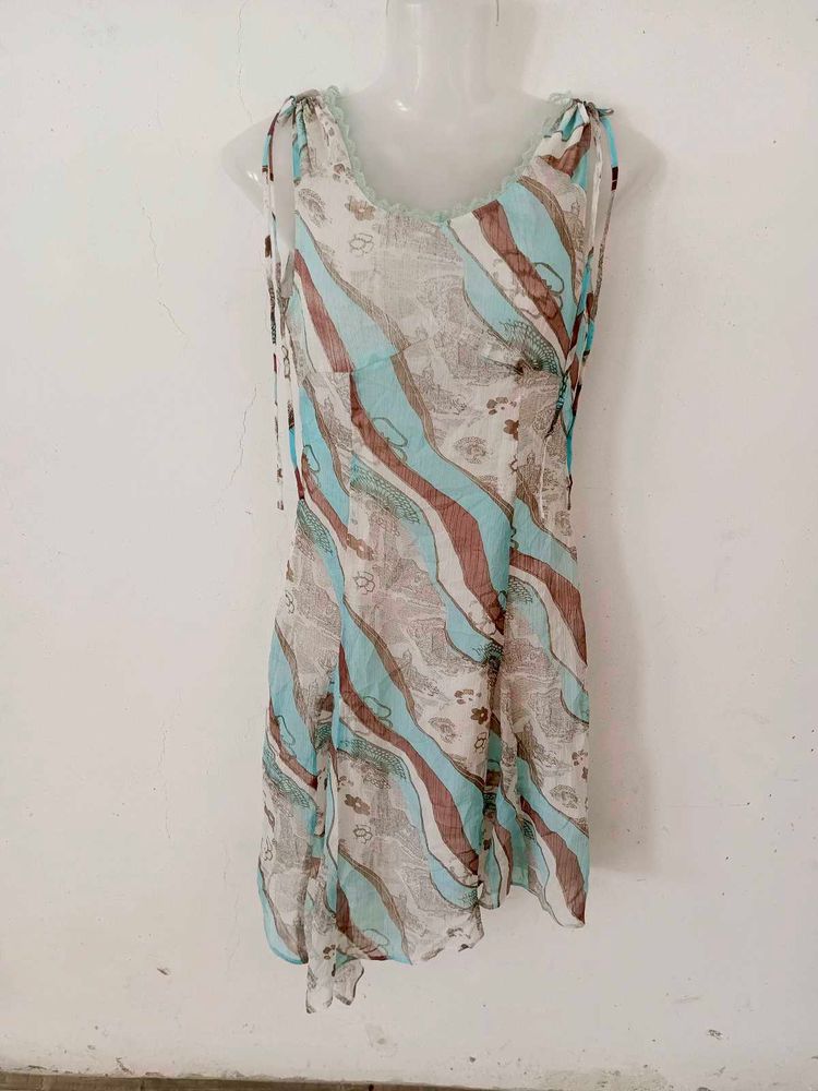 Chic Patterned Dress