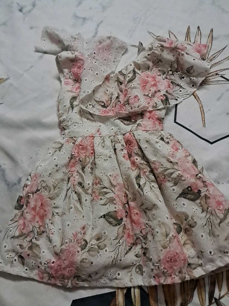 Floral Ruffle Dress