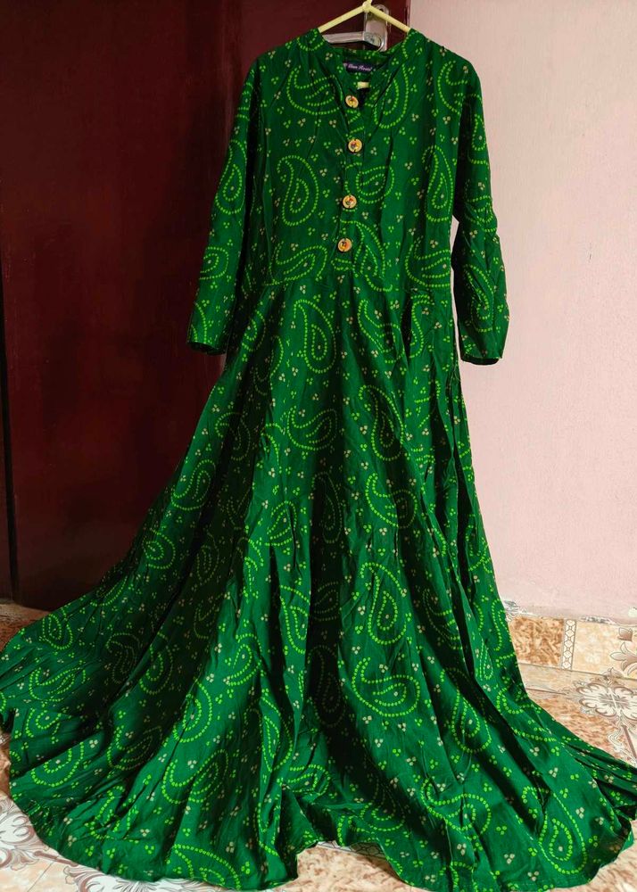 Long Flared Kurti