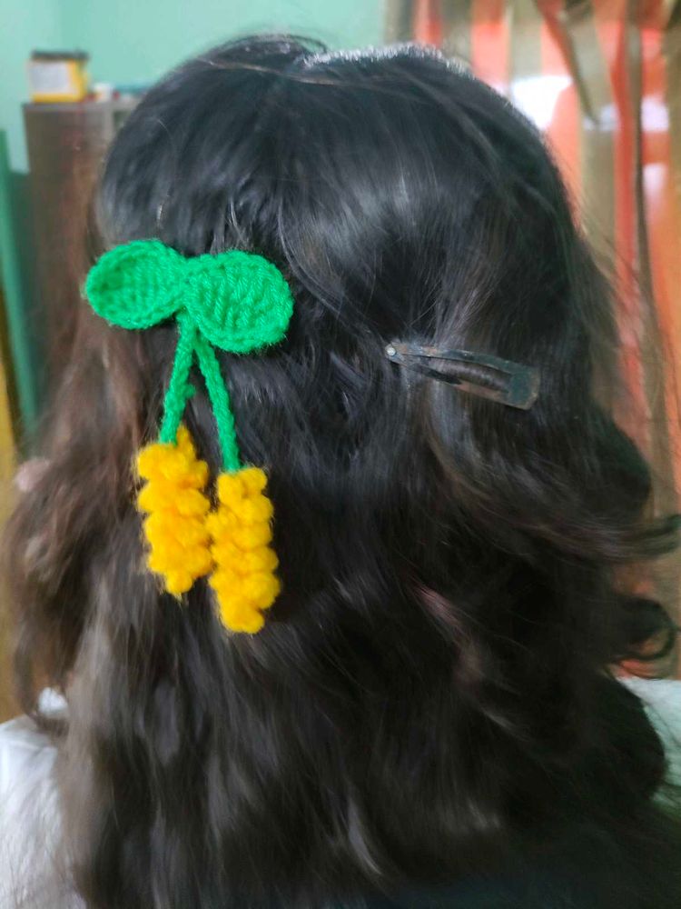 Cute Crochet Hair Clip