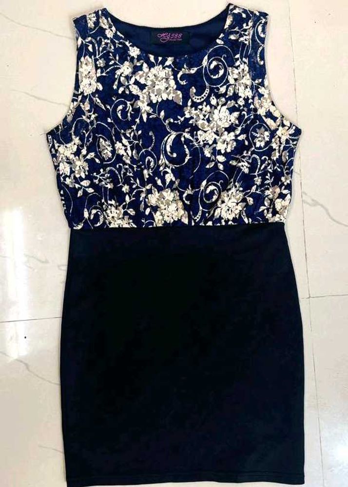 Floral Print Bodycon Dress